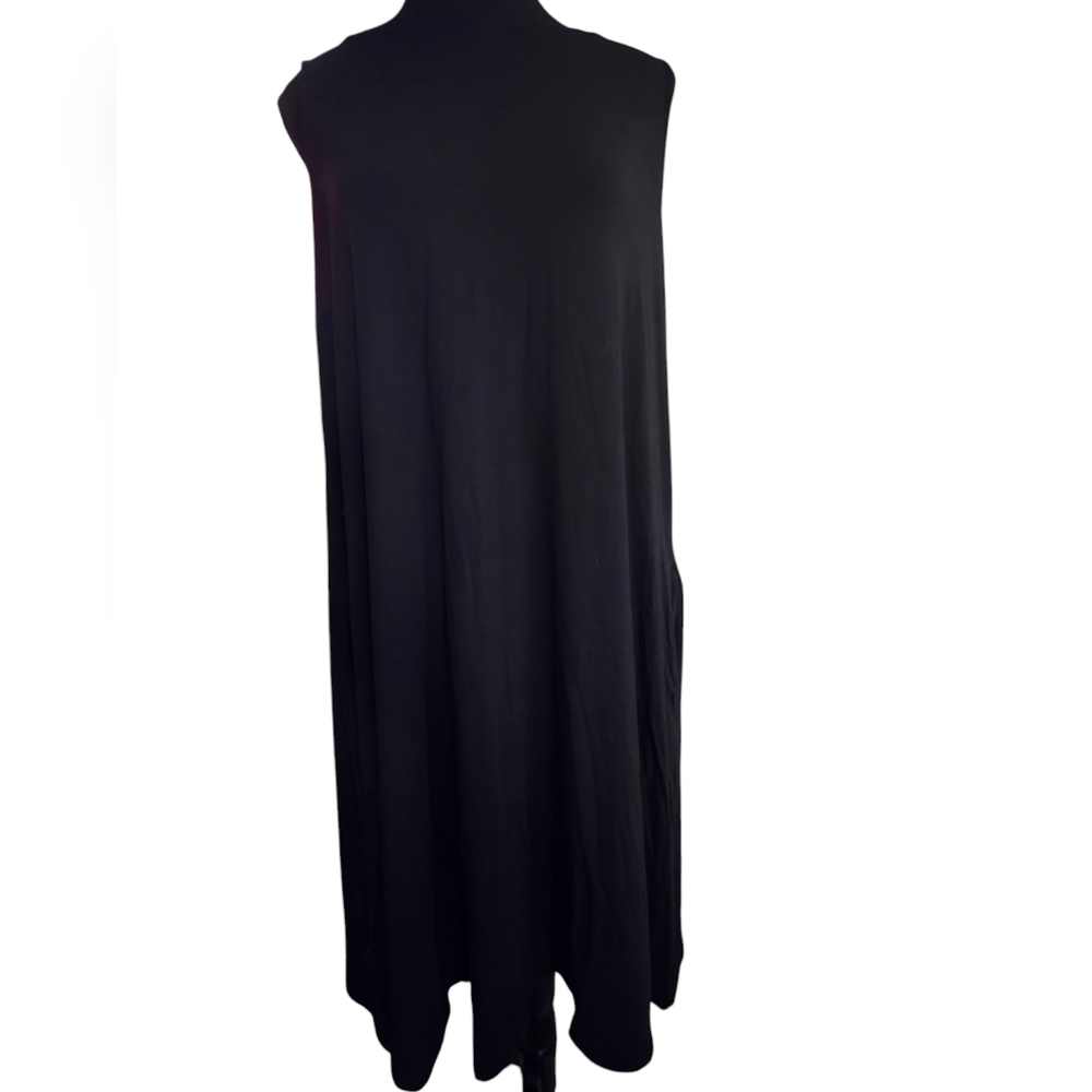 "TIME AND TRU" Sleeveless Dress/Beach cover up